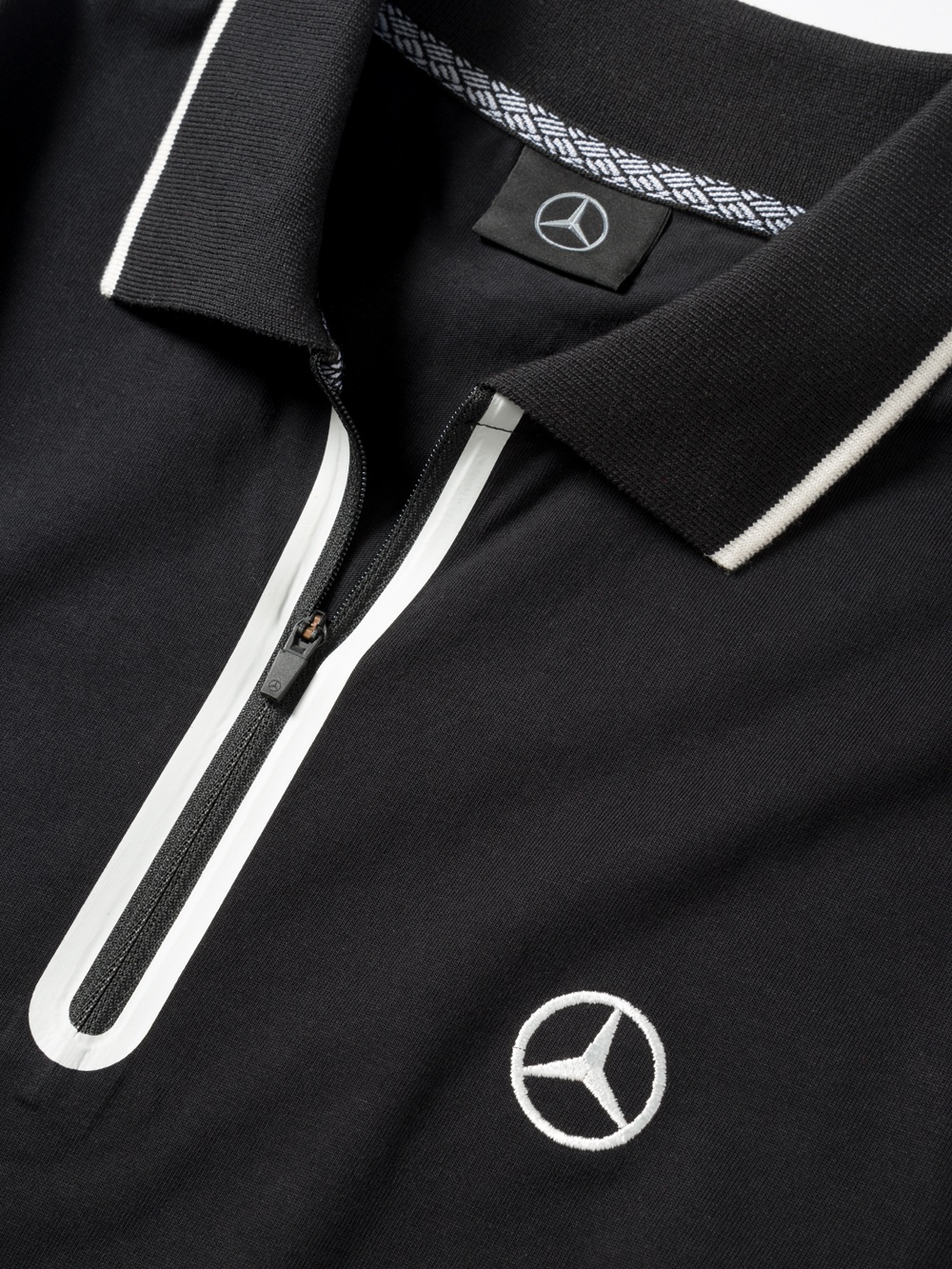 Men's polo shirt, Black | Mercedes-Benz Berwick